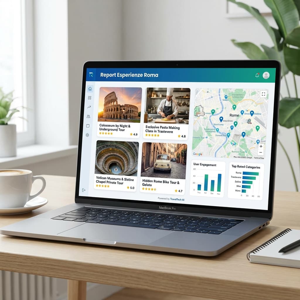Report personalizzato esperienze Roma